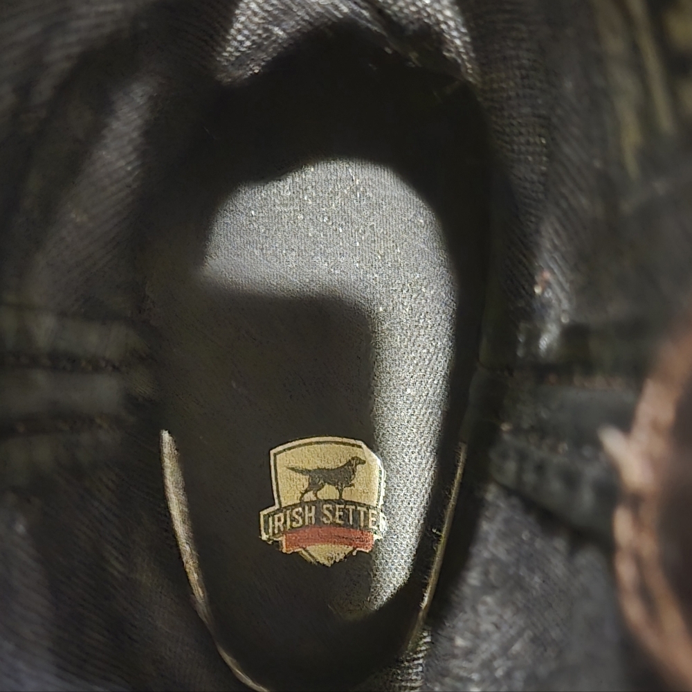 Irish Setter Brown Leather Western Work Boots - Picture 2 of 7
